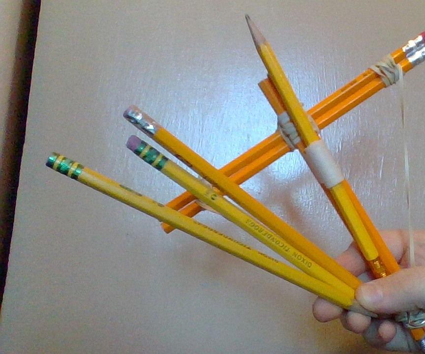 How to Make a Pencil Crossbow