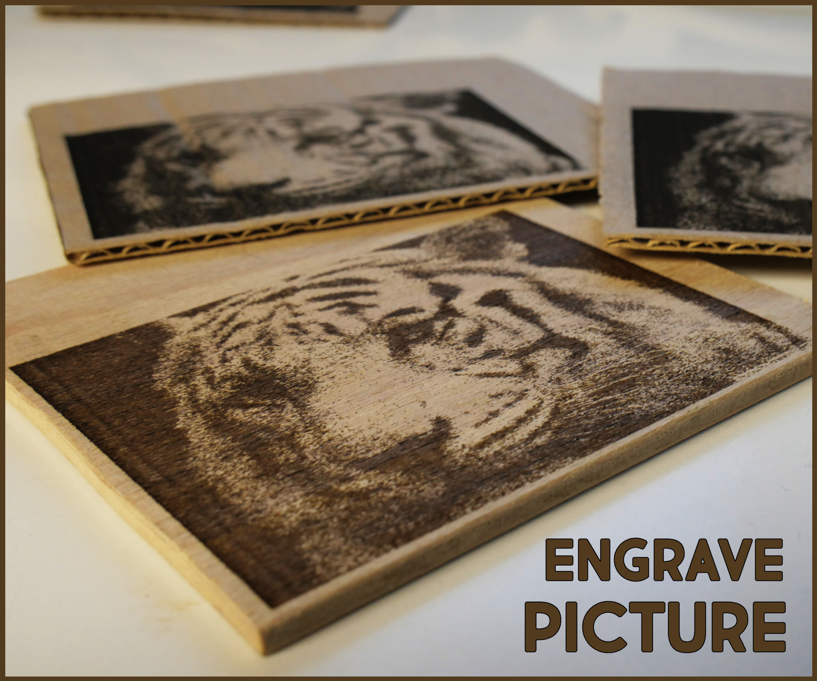 How to Engrave Picture on Wood