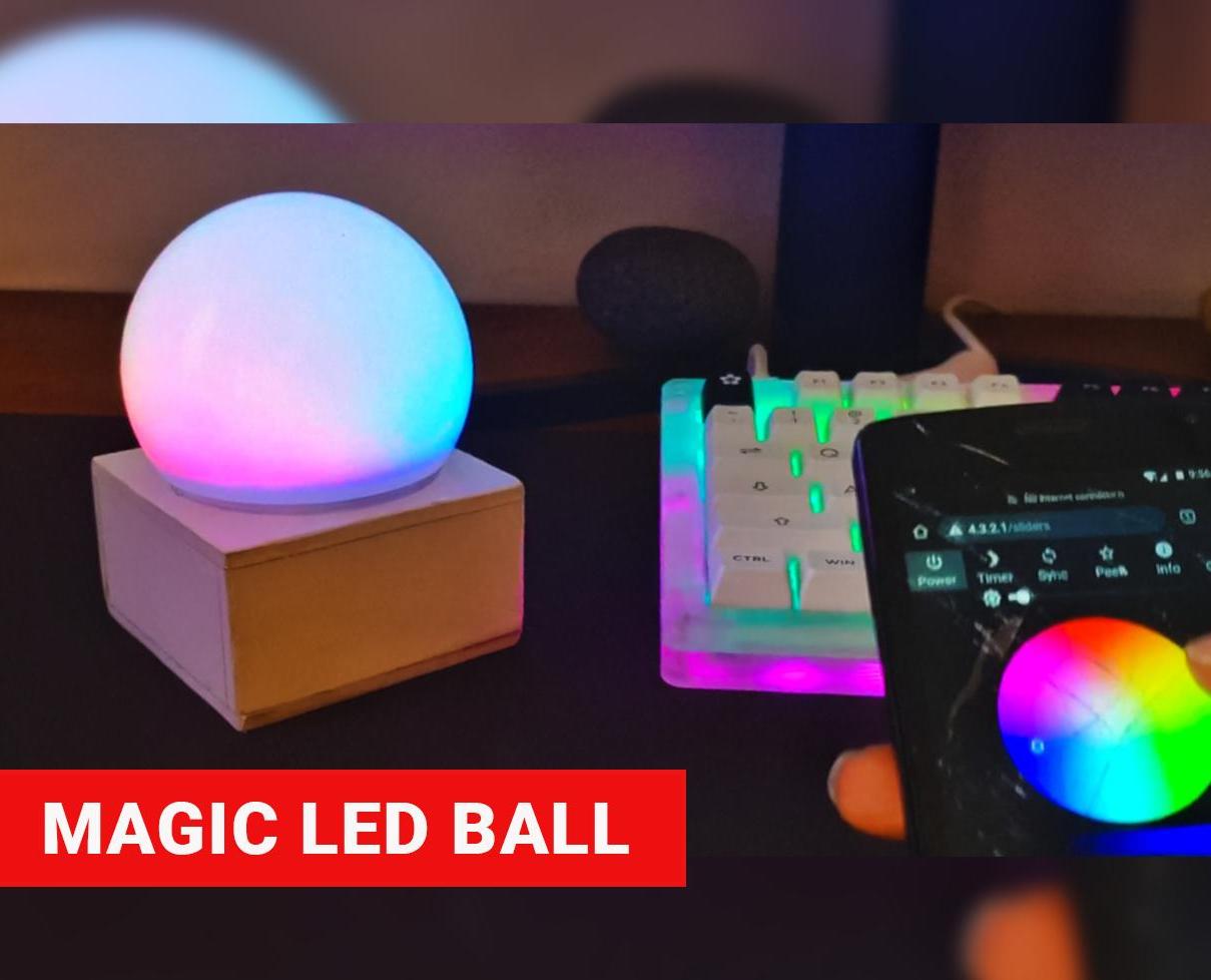 MAGIC LED BALL (Desk Showpiece)