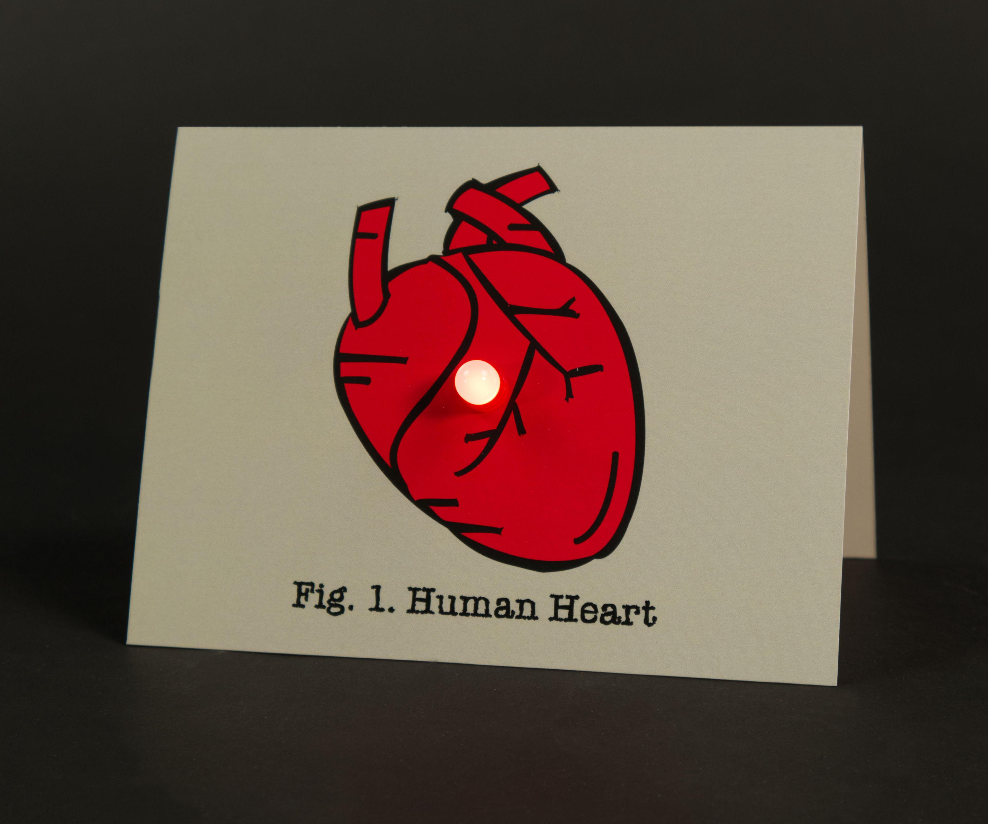 Paper Circuits Valentine's Cards