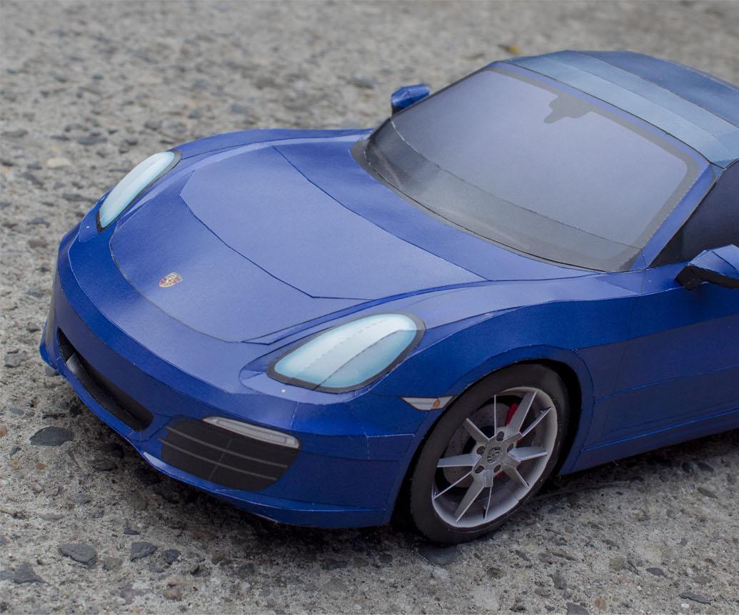 Boxster S DIY Paper-Craft