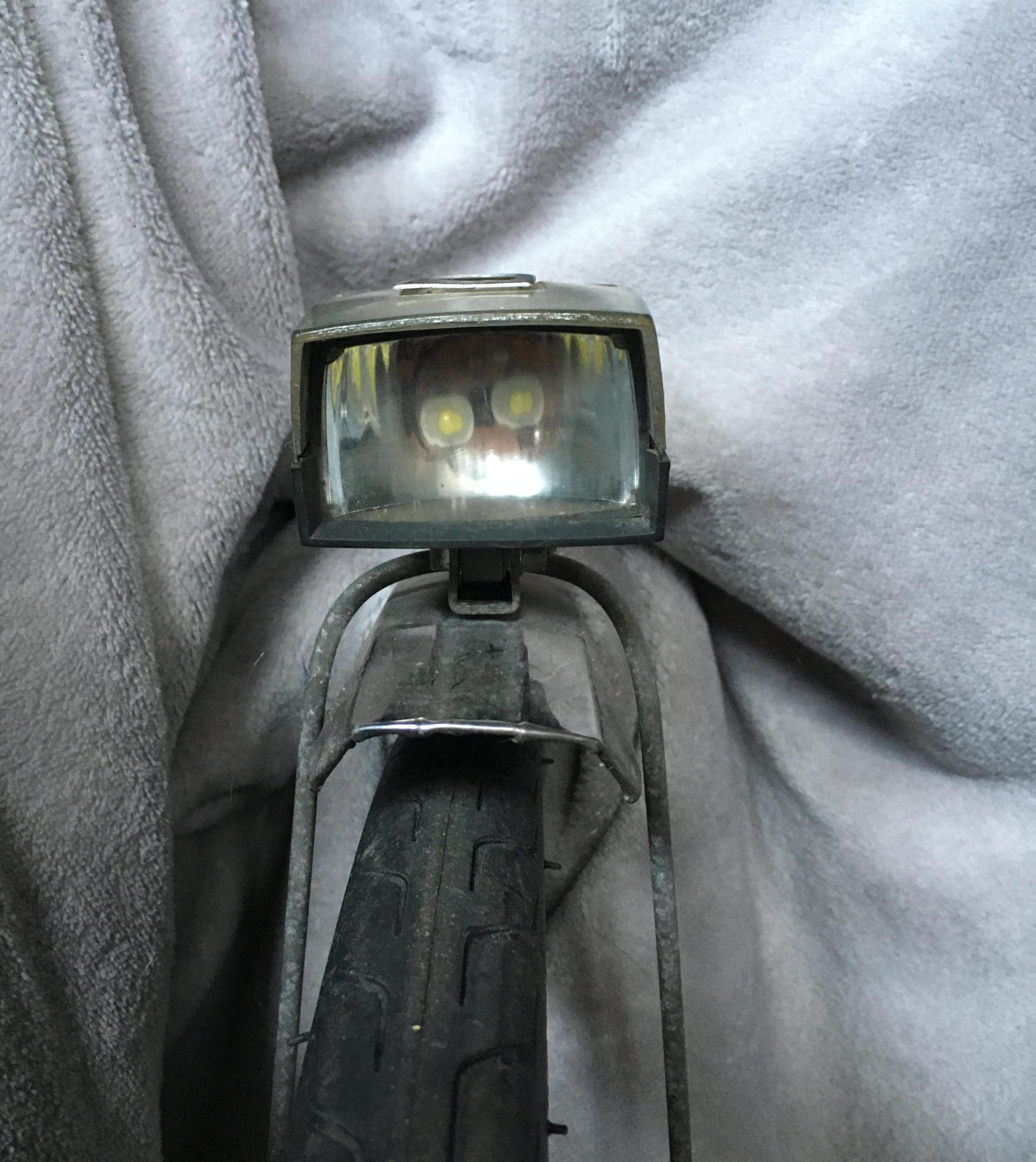 LED Bike Light for Dynamo 6Vac 1.5W ( Upgrade / Modernise / Retrofitting )