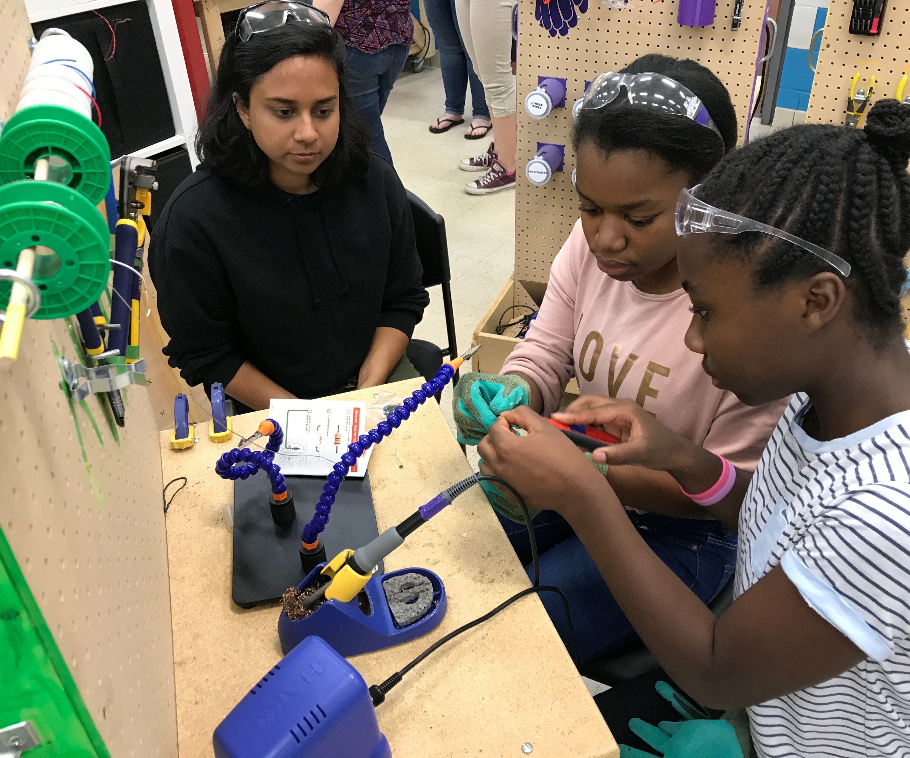 Digital Harbor Foundation's Soldering Station