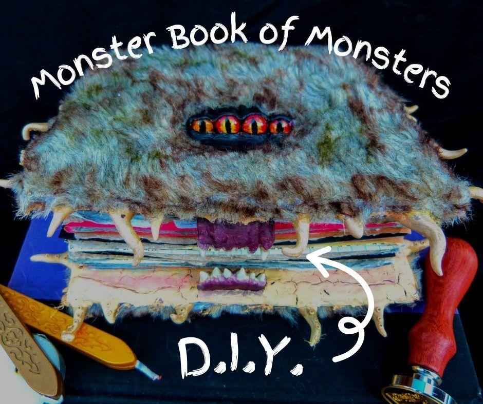 DIY Monster Book of Monsters Journal From Harry Potter