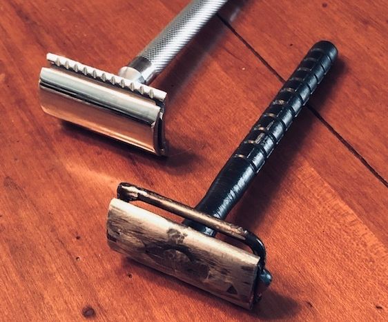 3-piece DE Razor Baseplate