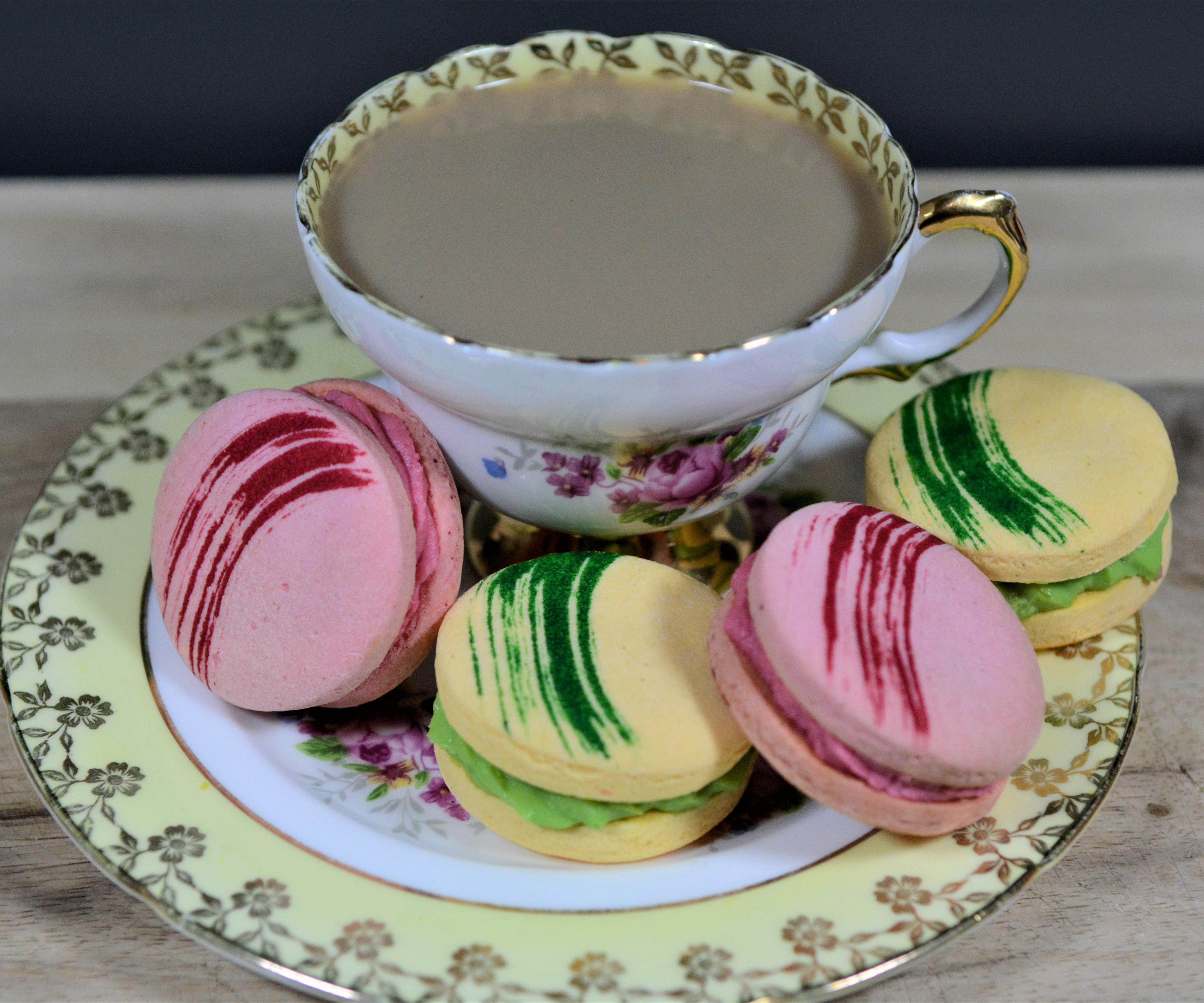 Faux Nut-Free Macarons With Whipped Ganache