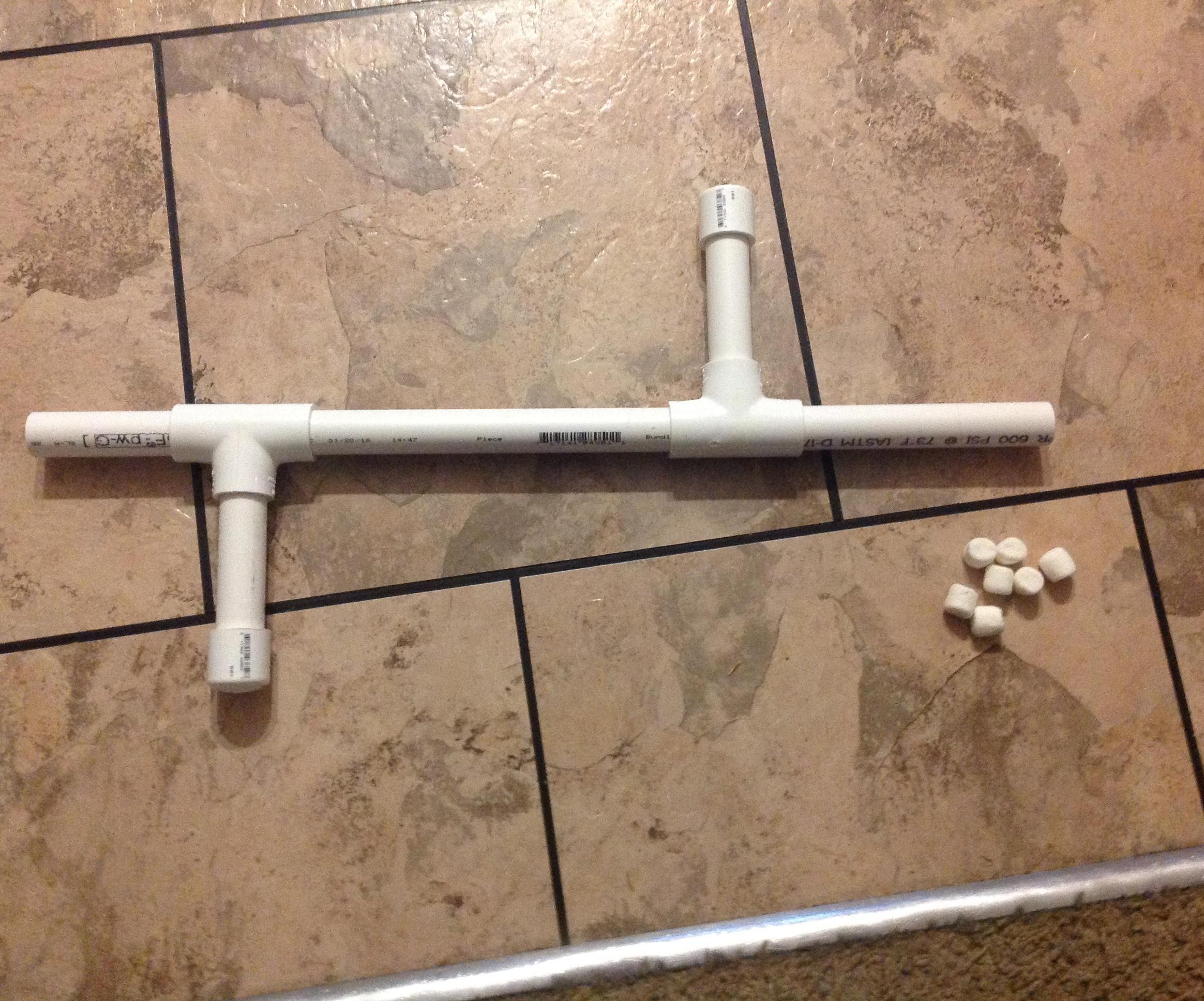 Semi Automatic Pvc Marshmallow Gun