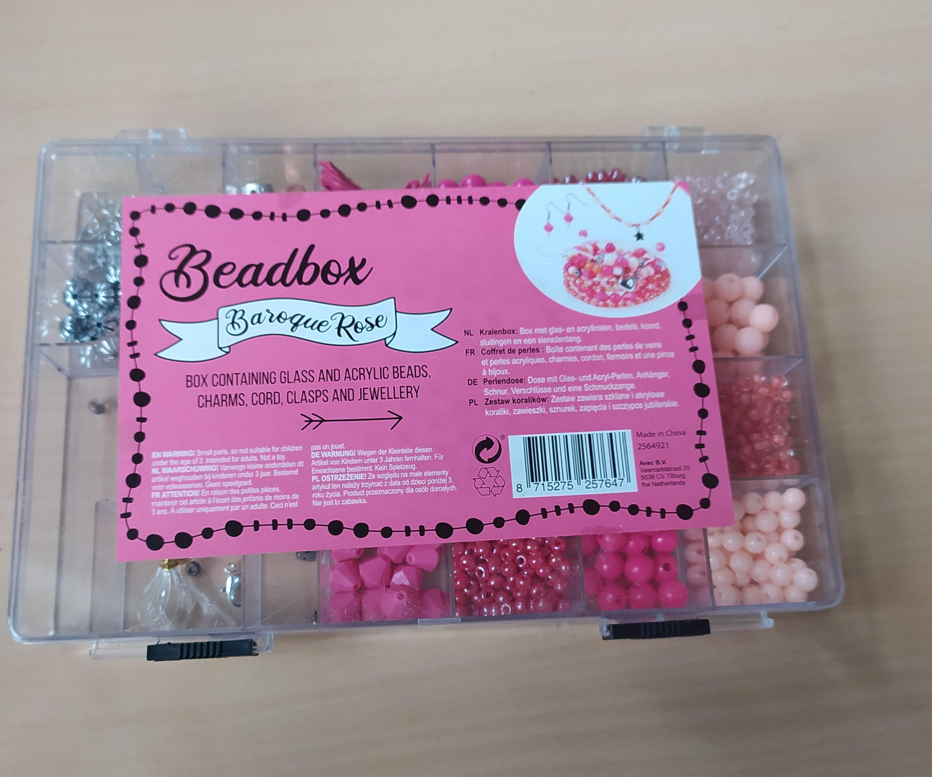 Supersonicultracool Pink Bead Bracelet (aka Michelle)