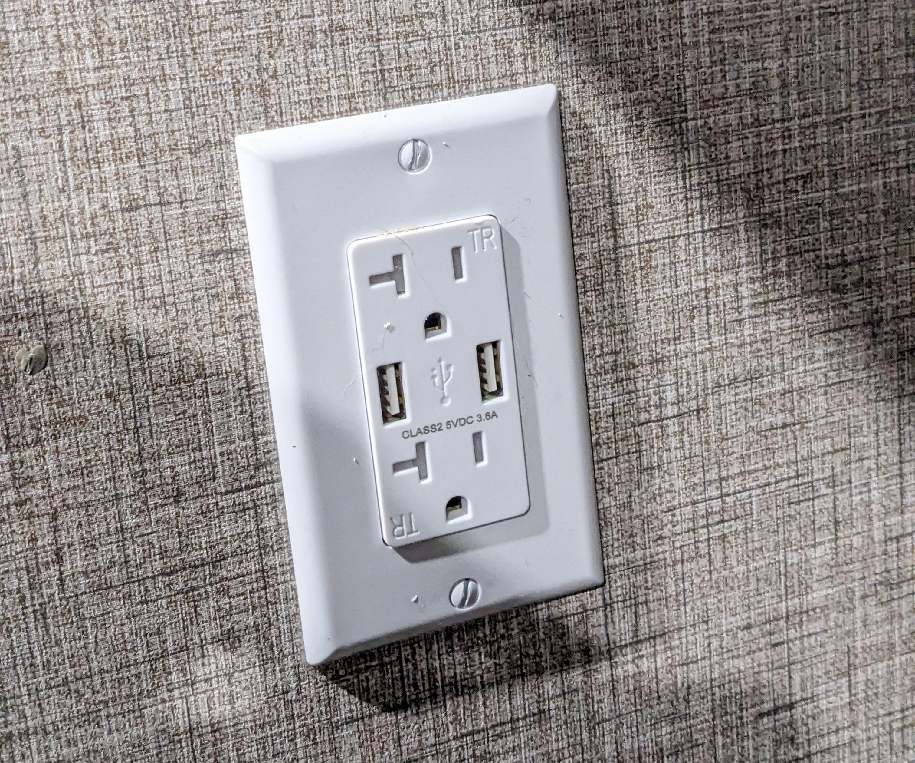 AC/USB Plug Change Out for RV