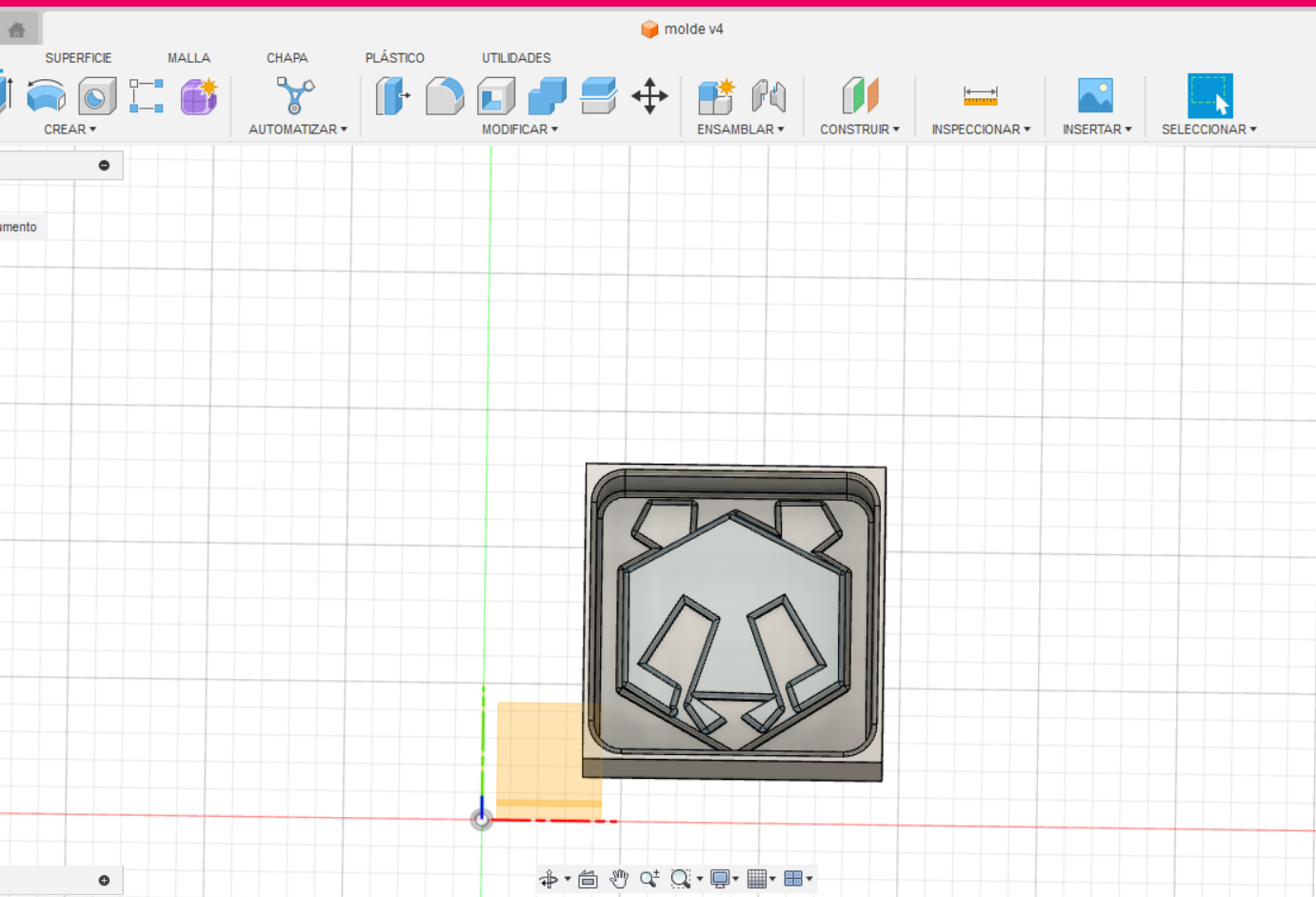 Molde De Silicona Osito