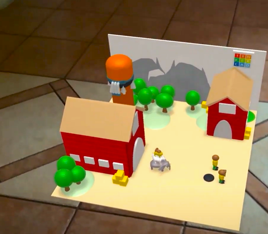 Augmented Reality Diorama in Tinkercad Prototyping Bremen Musicians Tale