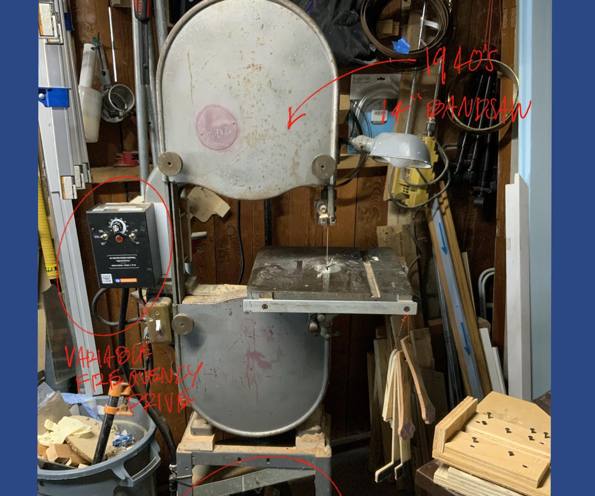 1940's Bandsaw - Make It Move ... One More Time