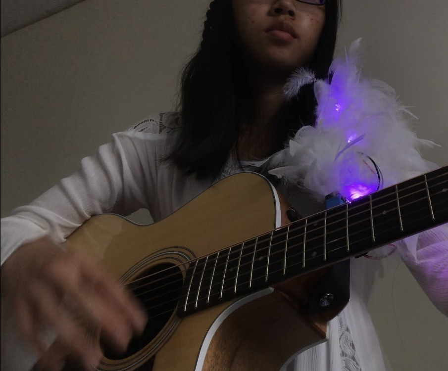 Sound Reactive Guitar Strap