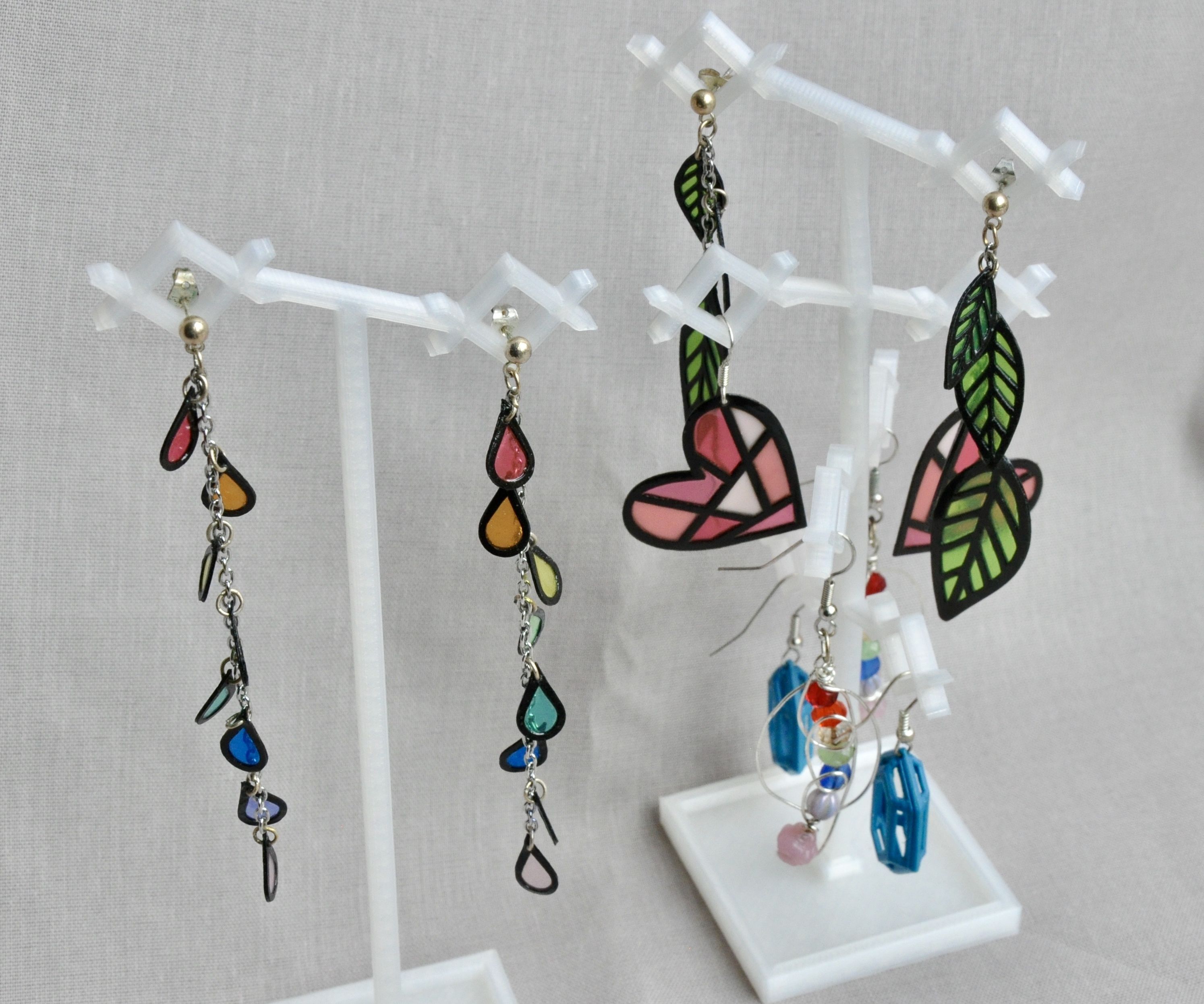 3D Print Earring Display