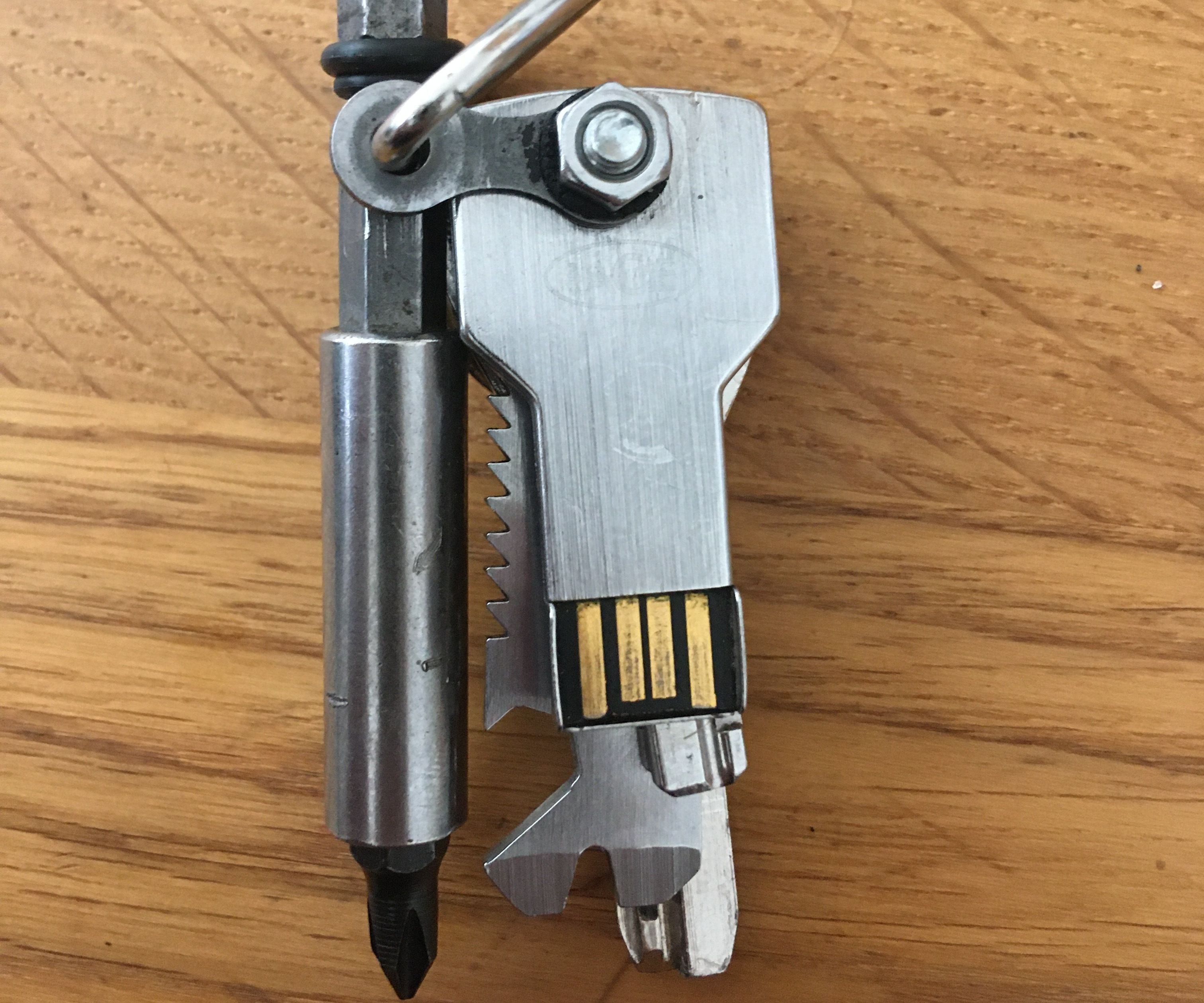 EDC Key Organizer With Bit Holder