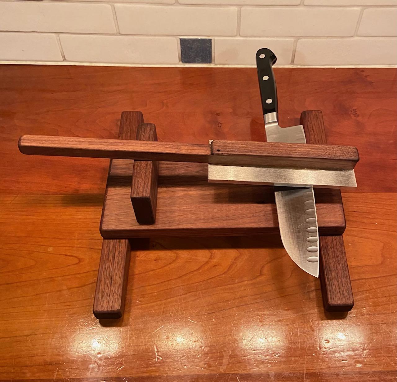 DIY Knife Sharpening Jig (Guided Knife Sharpener)