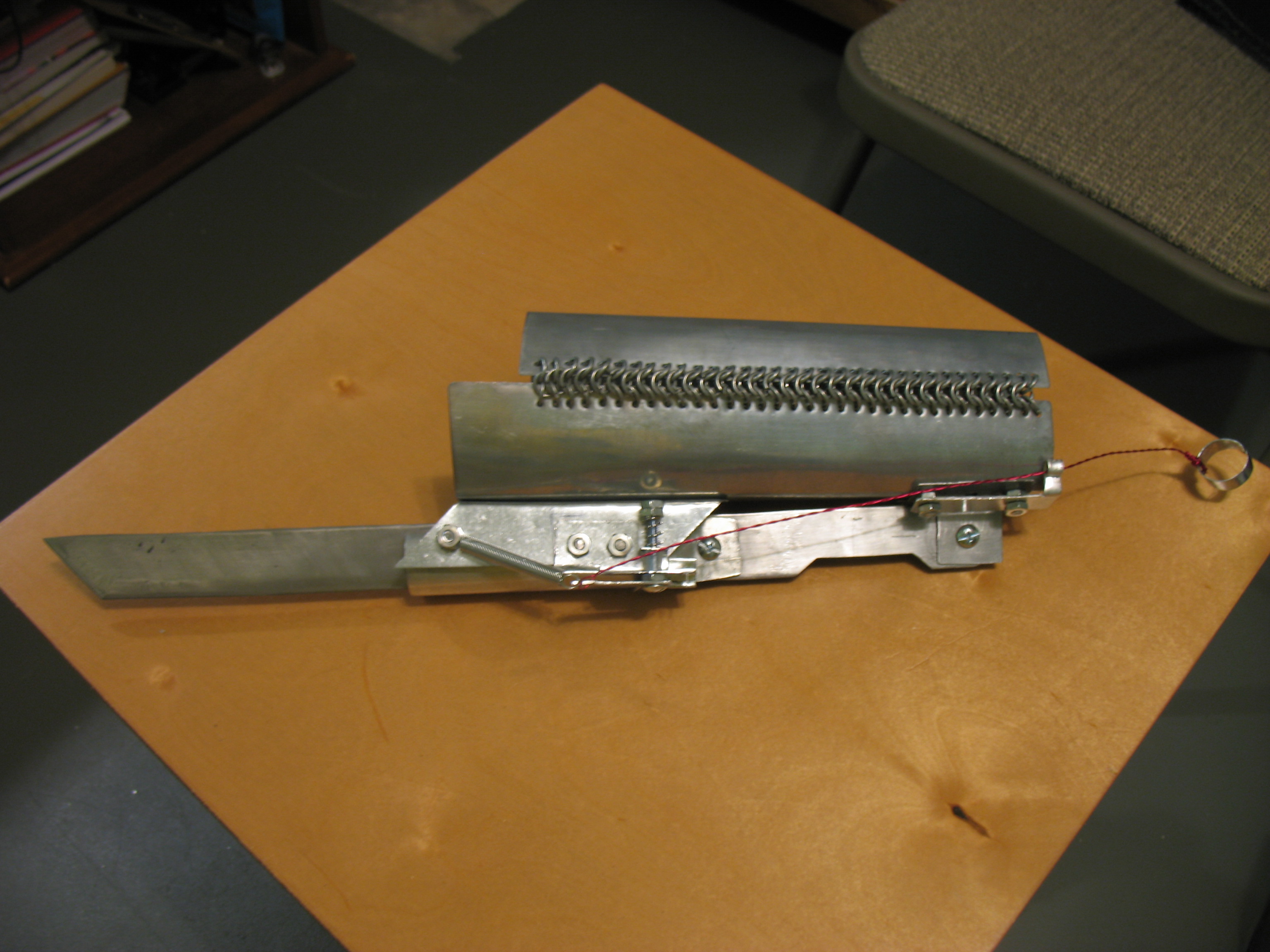 Out the Side Full Metal Xiphoid - Complete