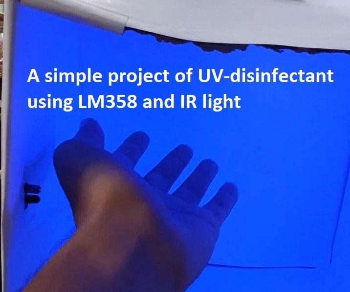 Automatic Hand Disinfectant Using UV Light