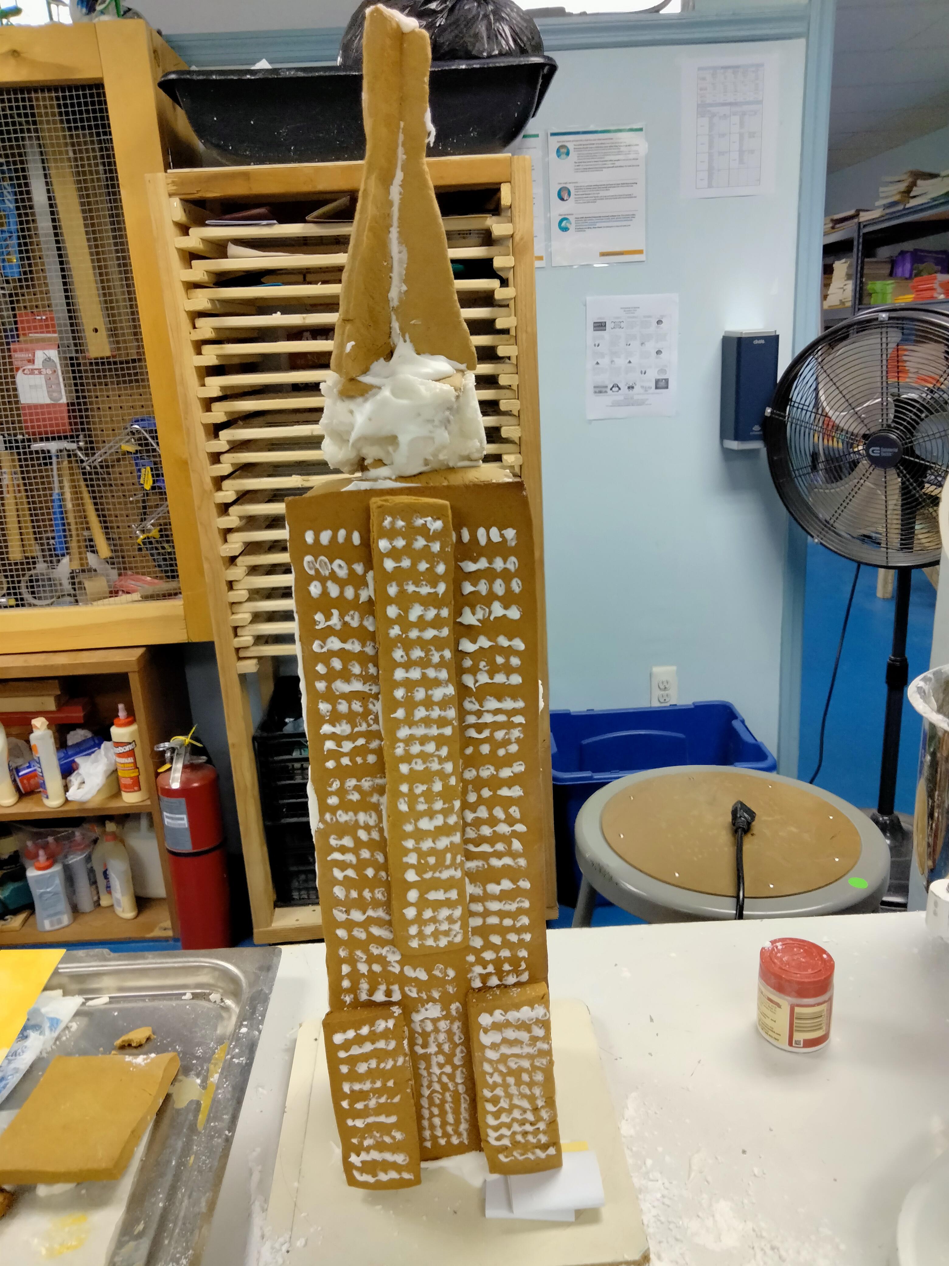 Gingerbread Empire State Building