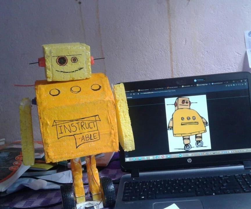 BLUETOOTH CONTROLL INSTRUCTABLES ROBOT V1