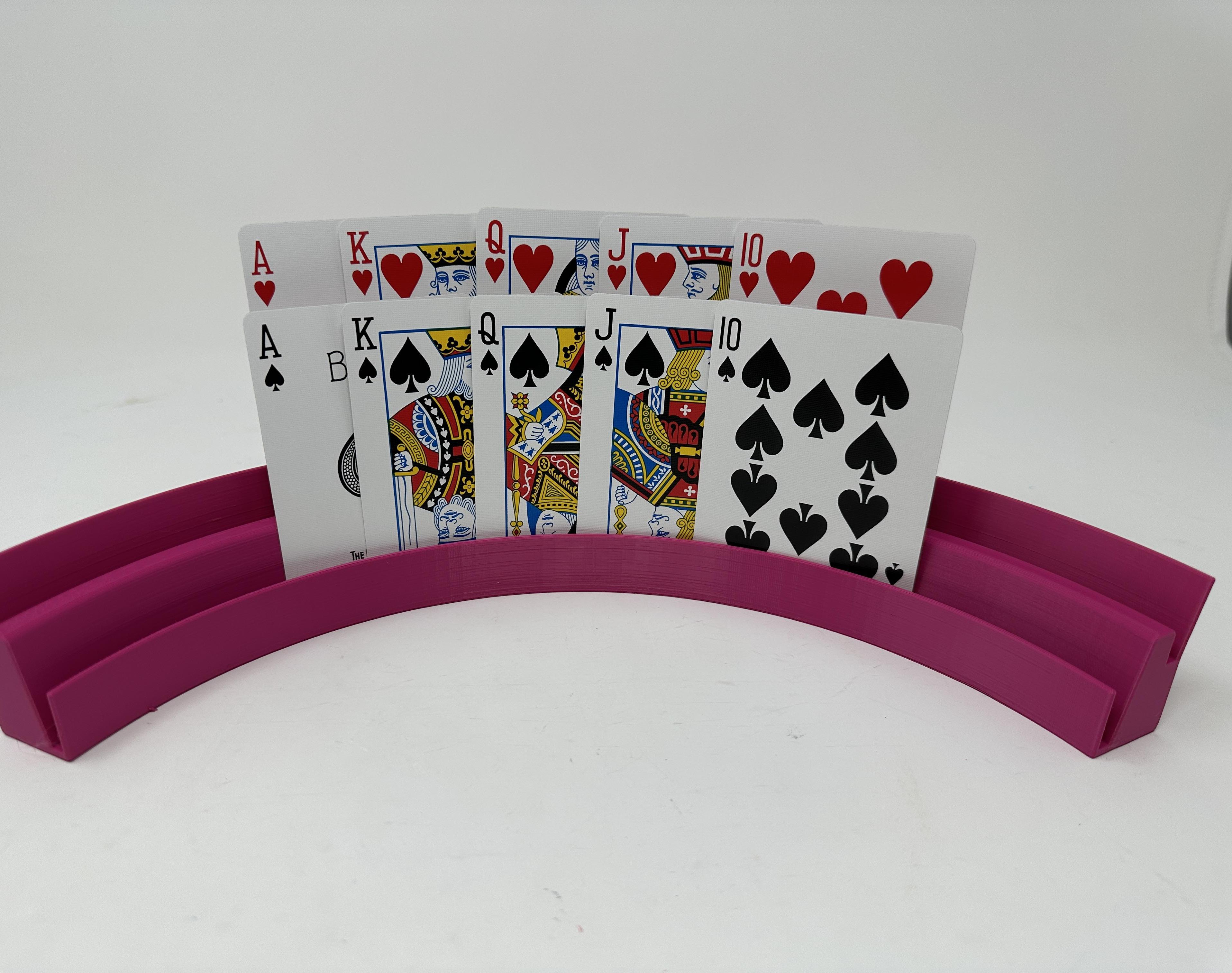 A Playing Card Holder for Lora.