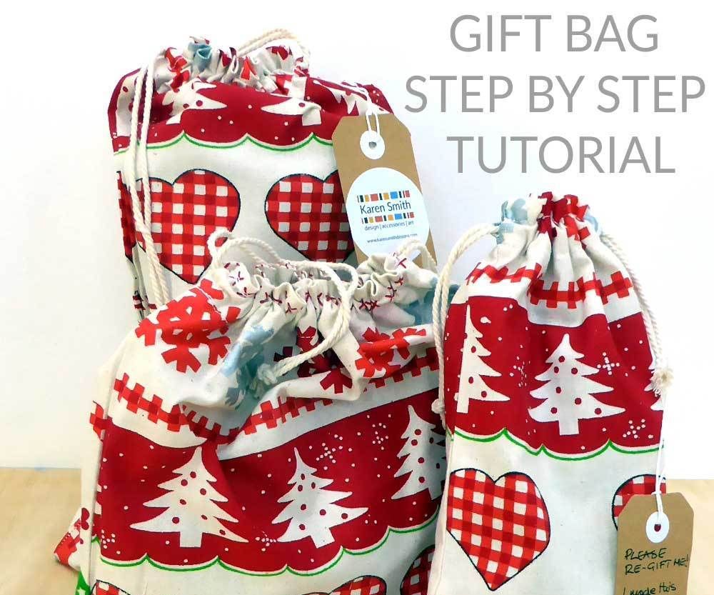 Reusable Fabric Gift Bag