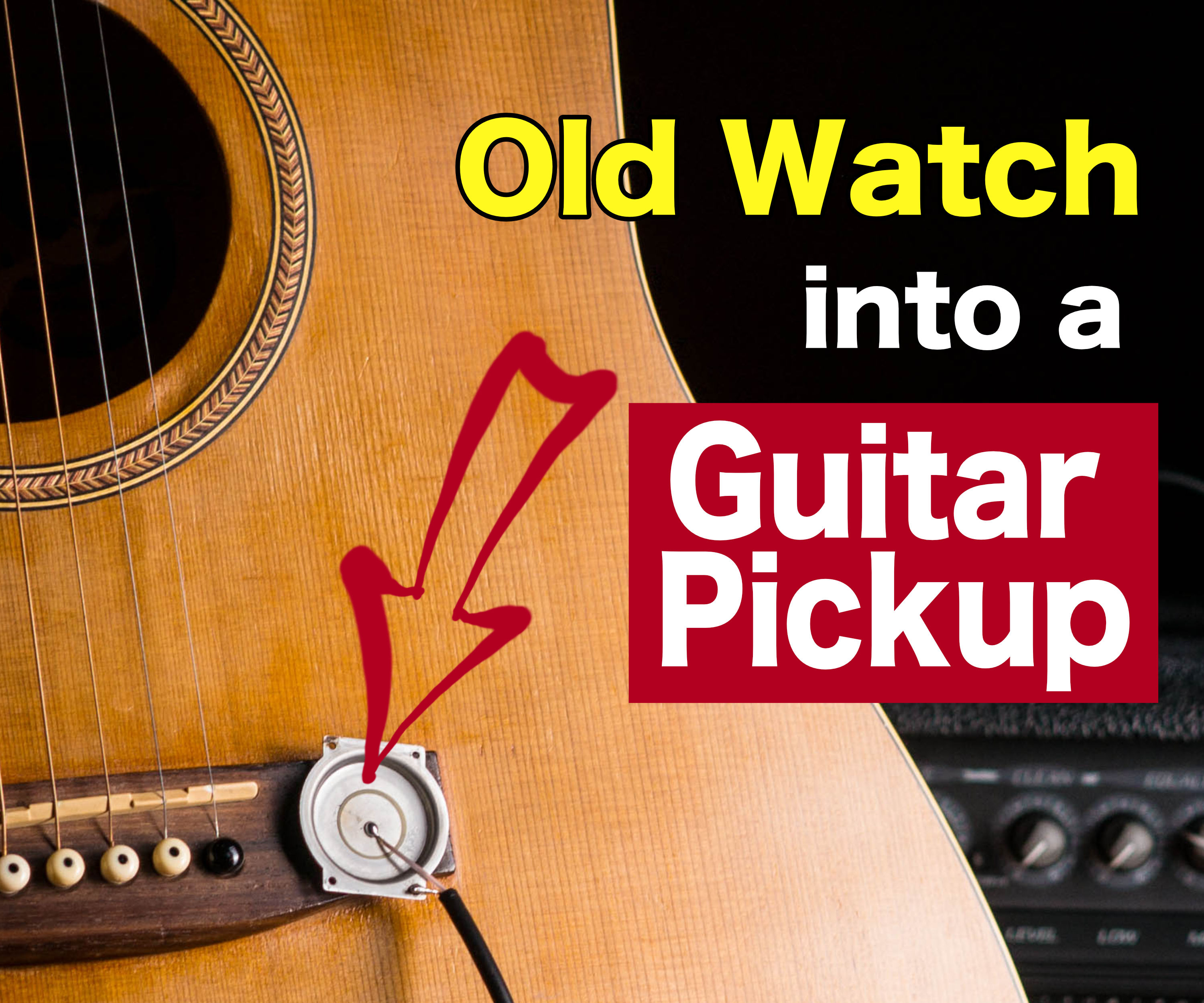  Make a Guitar Pickup From an Old Watch