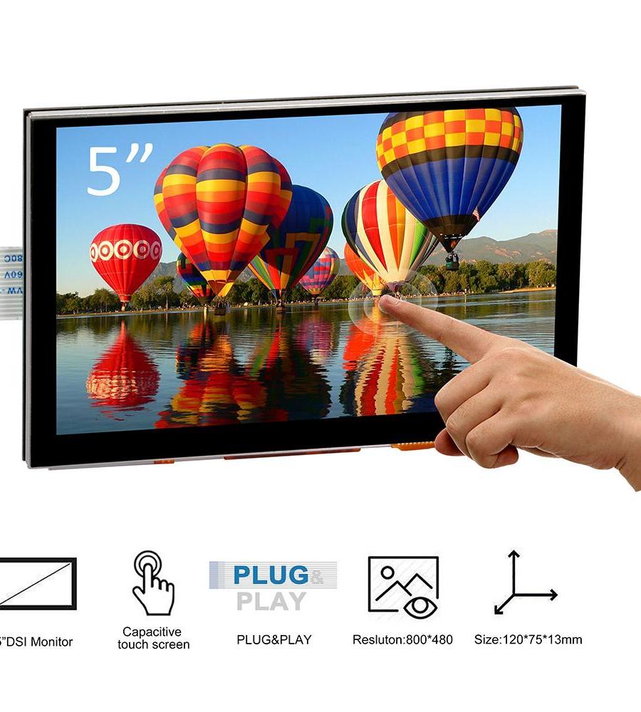 Instruction of OSOYOO 5″ DSI Touch Screen for Raspberry Pi