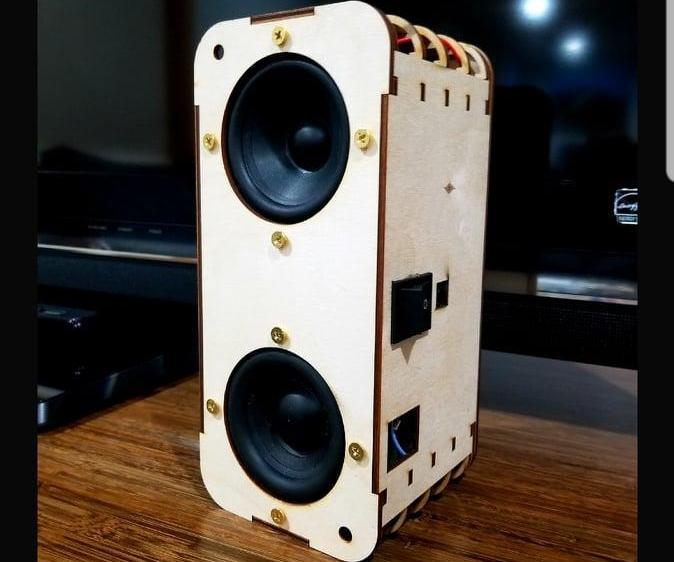 Laser Cut Bluetooth Speaker
