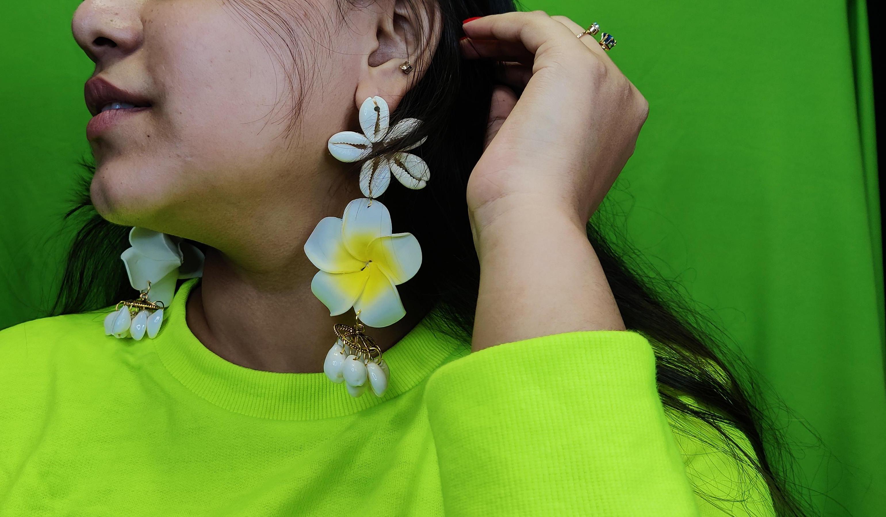 Floral Elegance - Seashell-inspired Fashion Jewelry for Effortless Chic