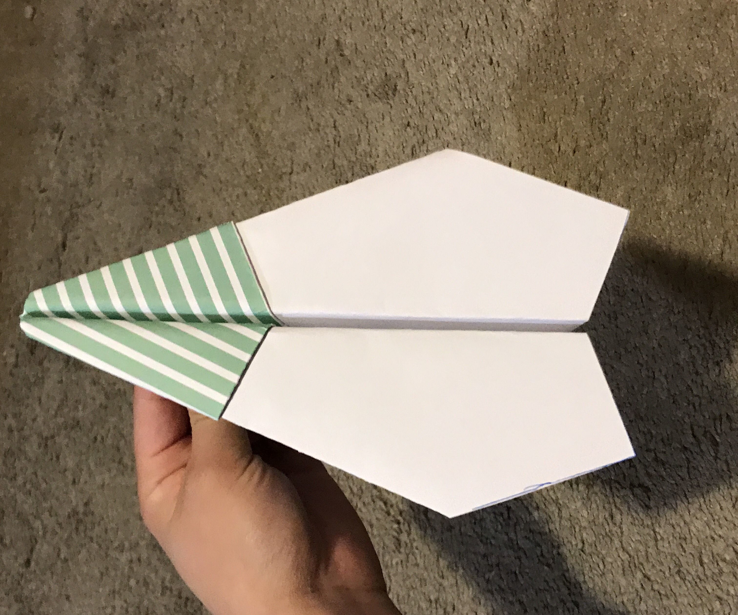How to make a paper airplane