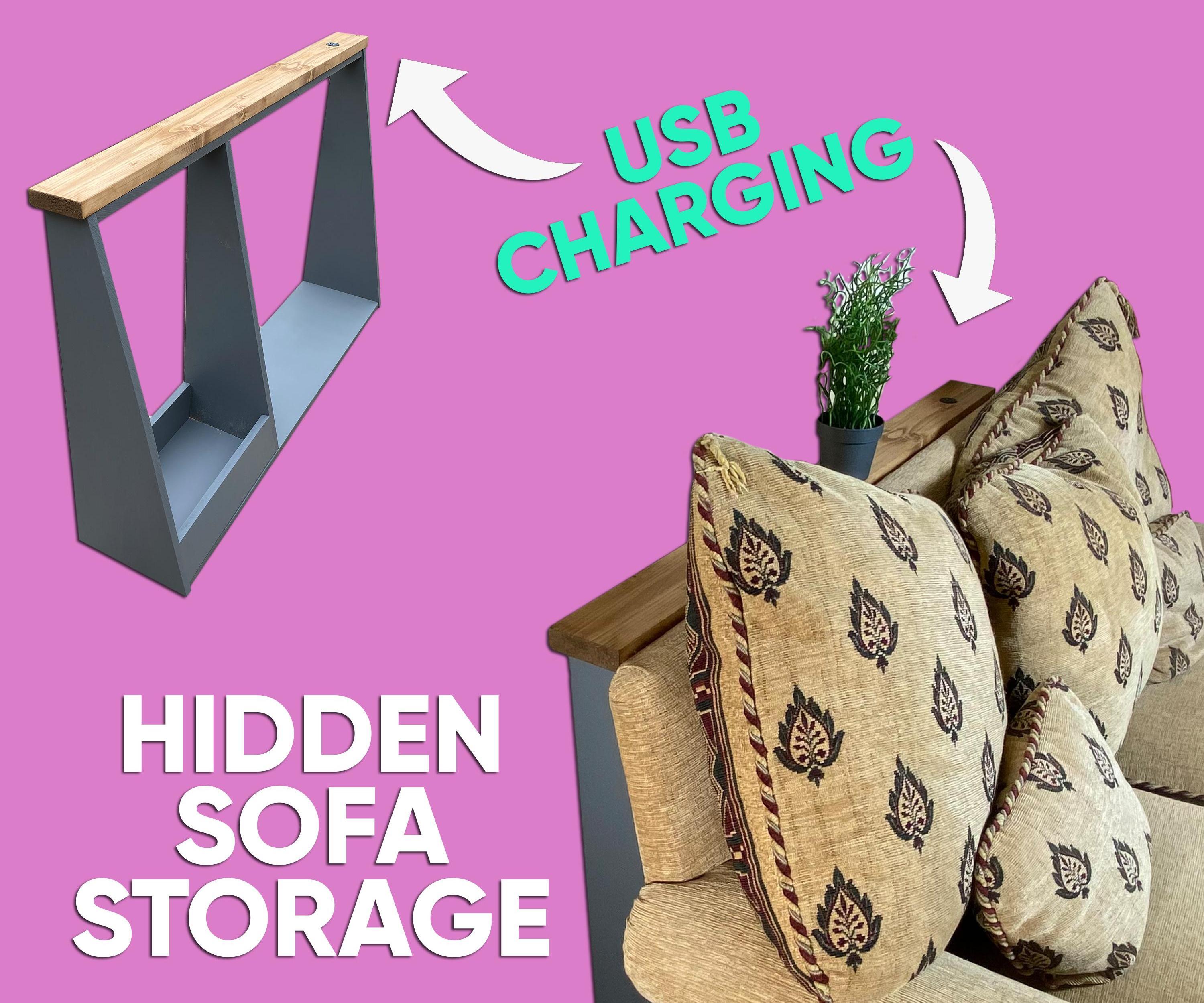 Hidden Sofa Storage