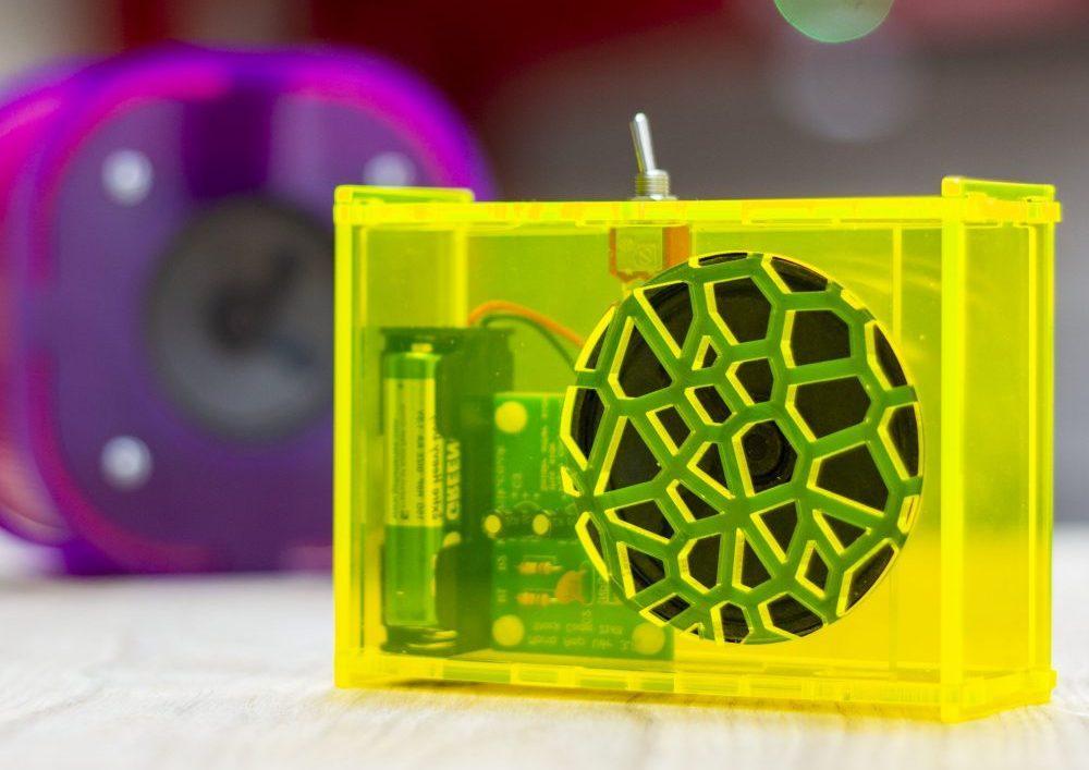 Laser Cut Clip Together Mono Amplifier Case