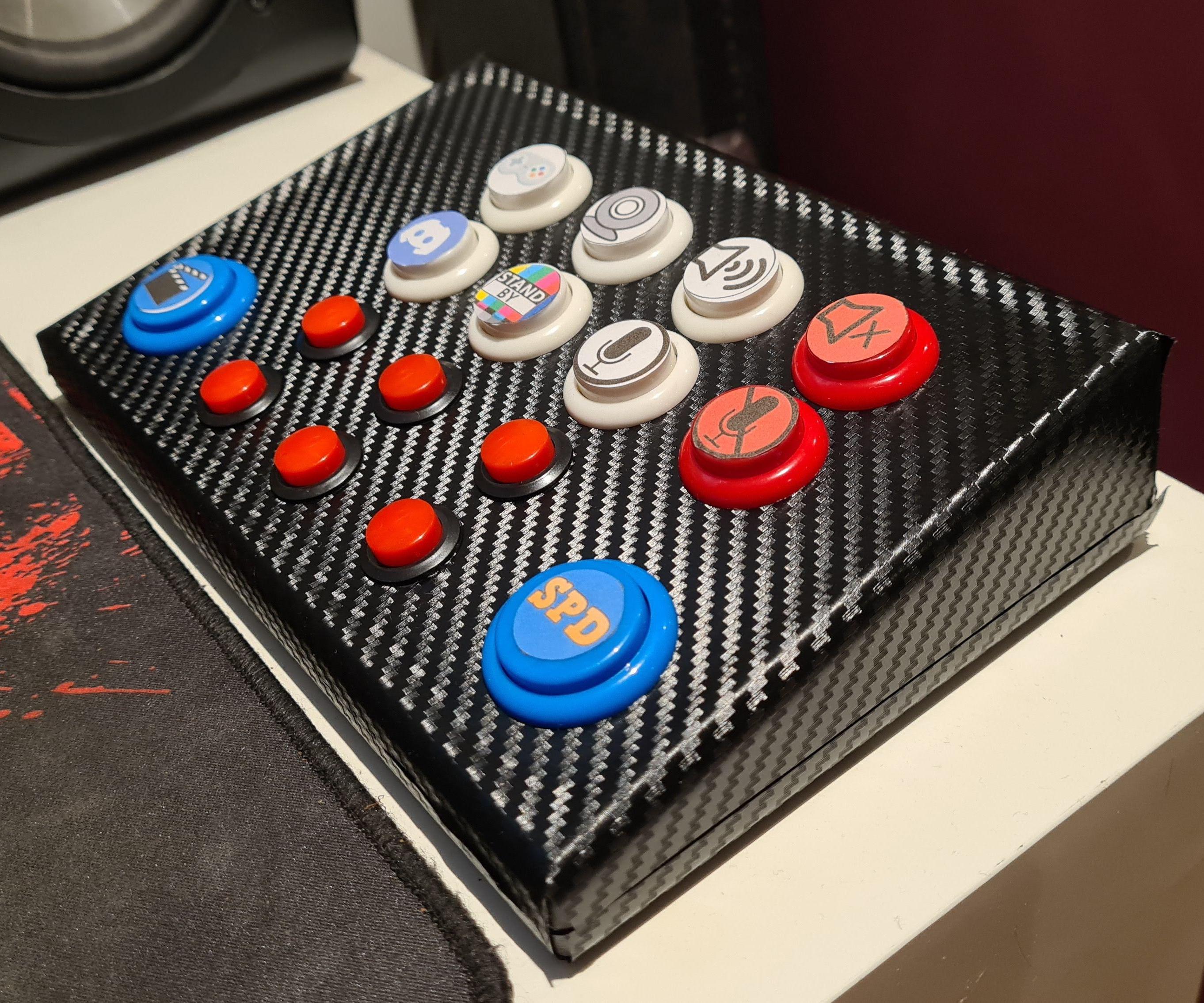 DIY Stream Deck! Control Your Stream Much Easier for Less Than £50! Works With OBS and Any Other Streaming App That Supports Hotkeys.