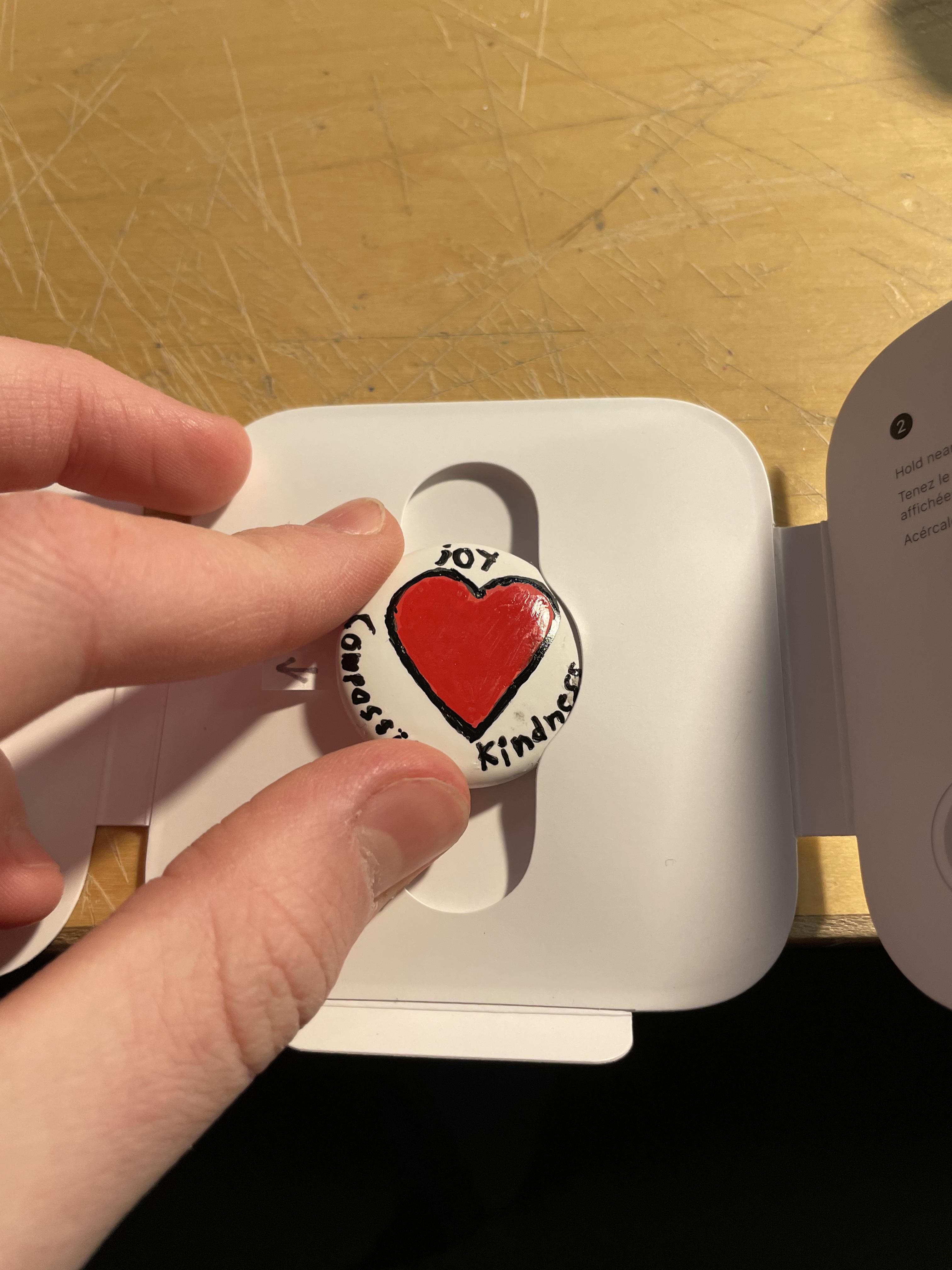 Custom Painted AirTag!