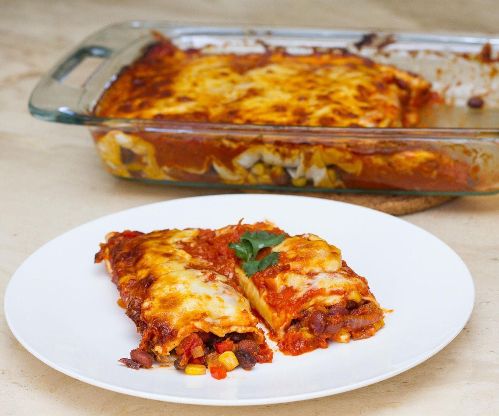 Vegetarian Enchiladas 