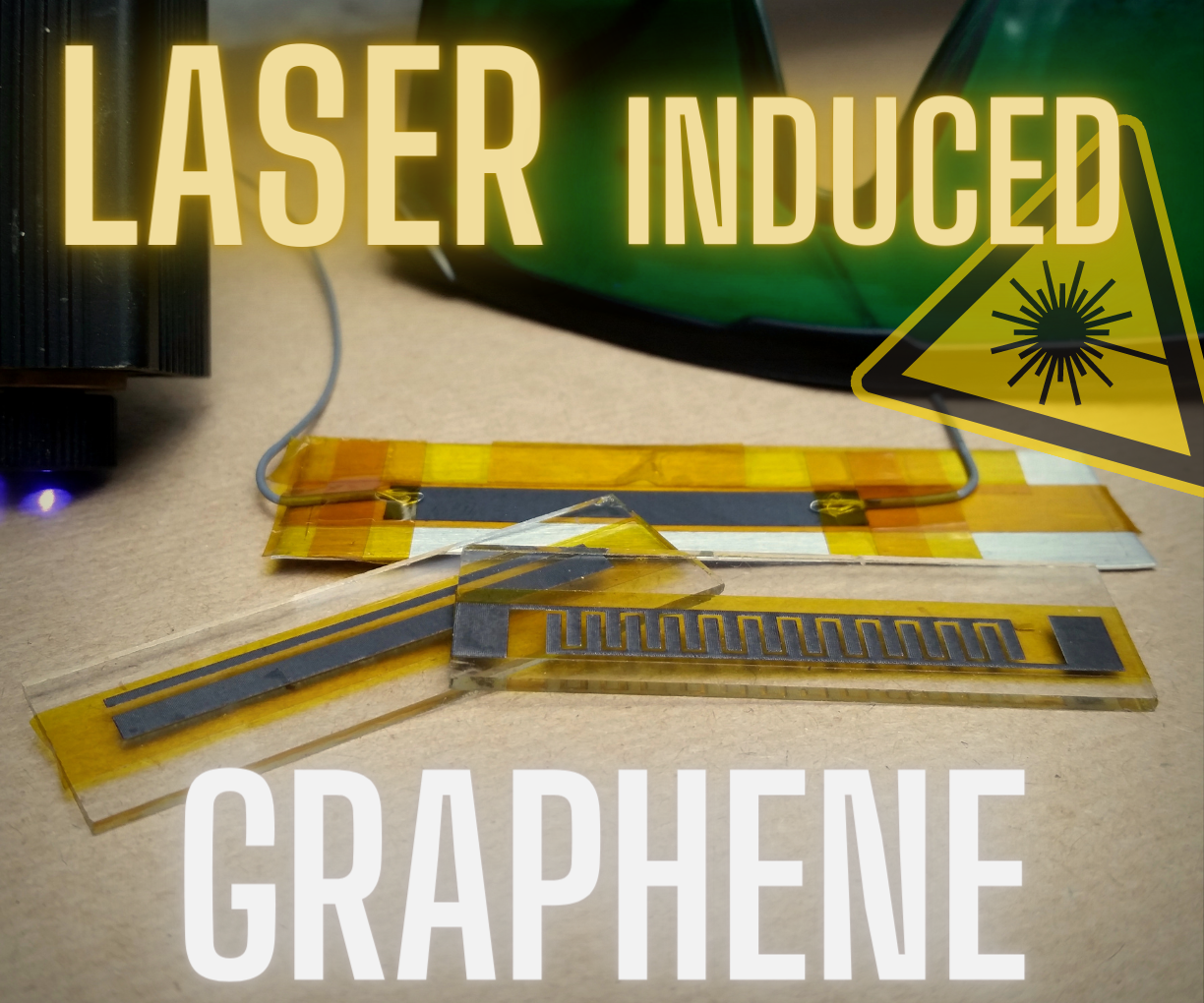 Laser-Induced Graphene (LIG) at Home!