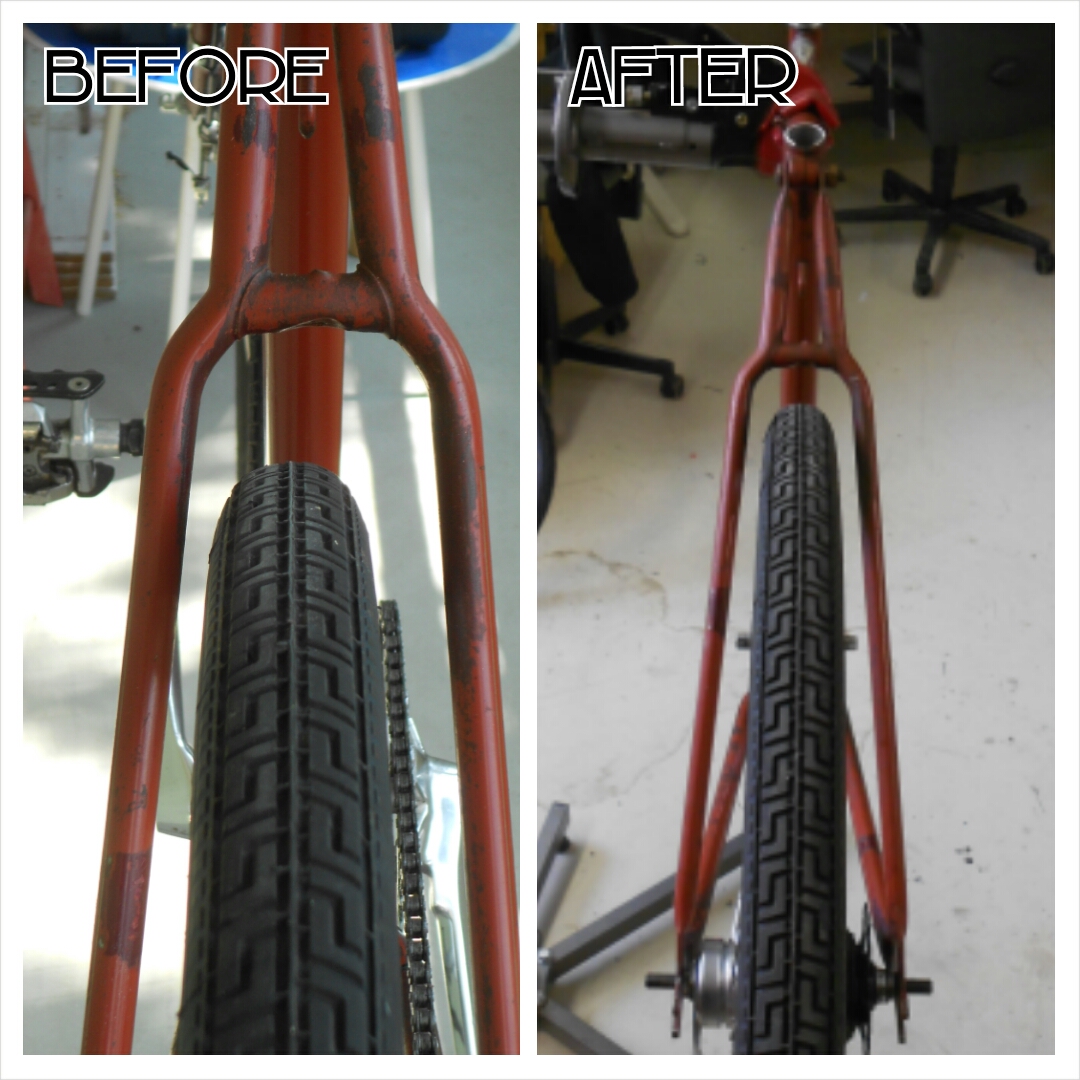 Spreading or Adjusting a Bicycle Frame