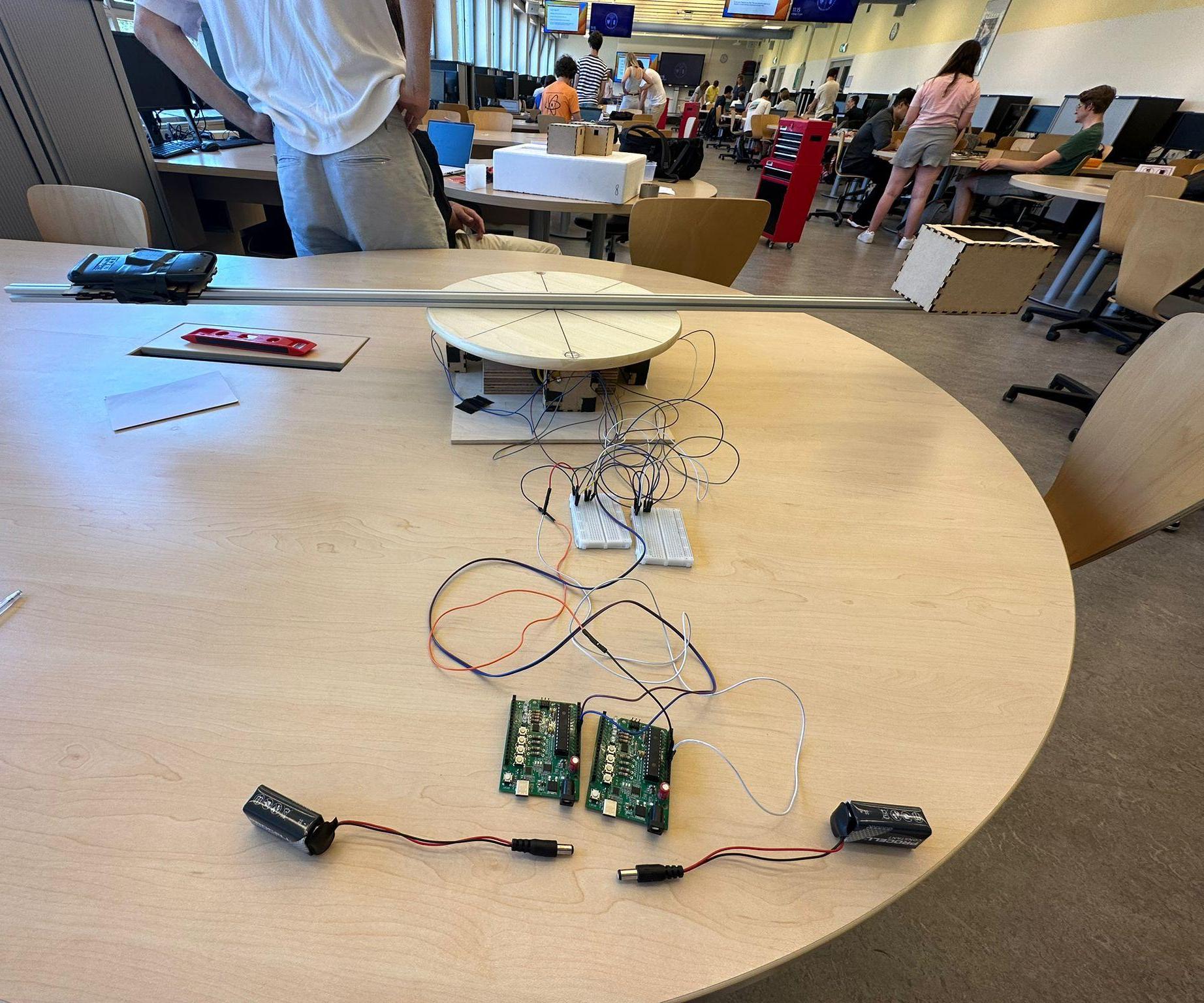 Doppler-demonstratie Met Behulp Van Rotatie