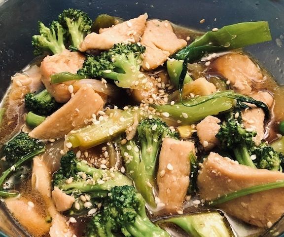 One Pot Stir Fry Chicken With Vegetables