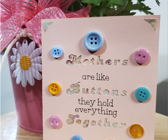 Mother's Day Card With Cricut Joy
