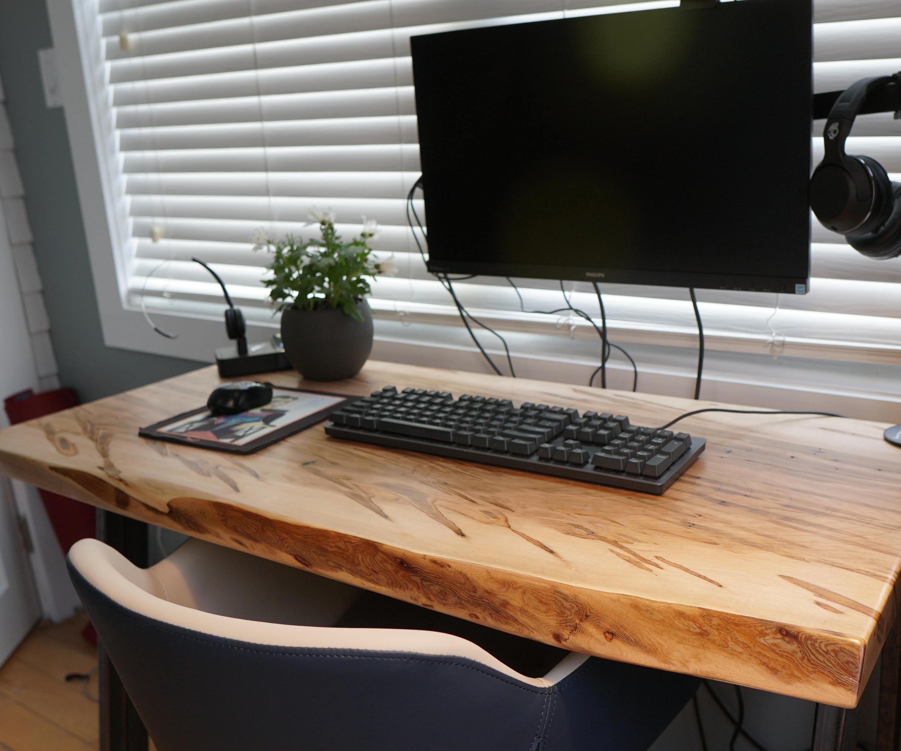How to Make a Live Edge Desk