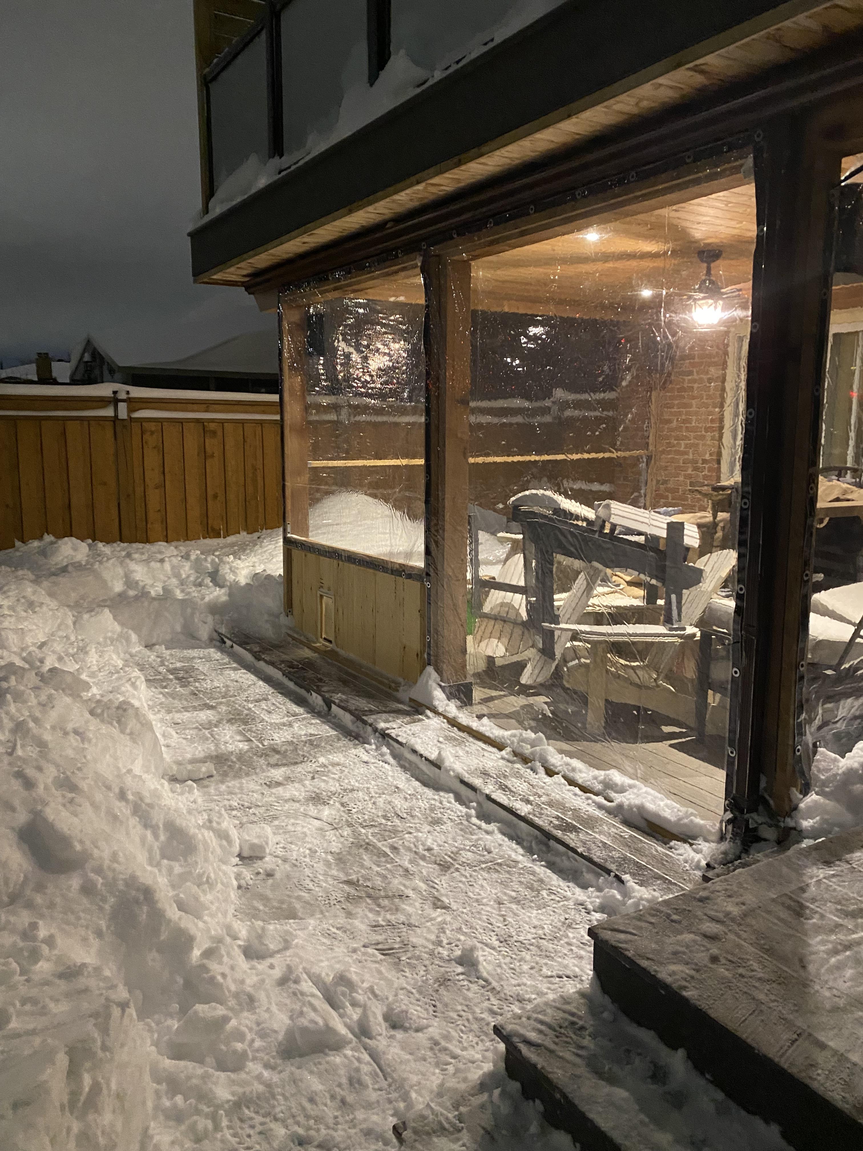 Winterizing a Covered Deck