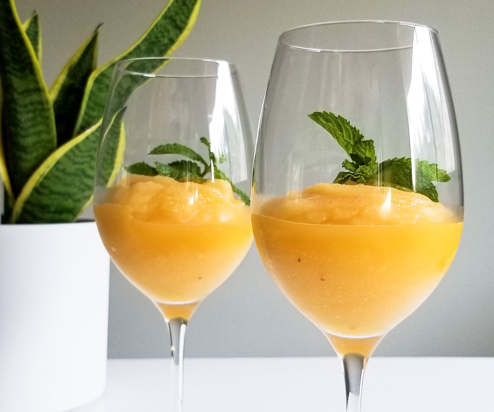 Peach Sangria Slushie