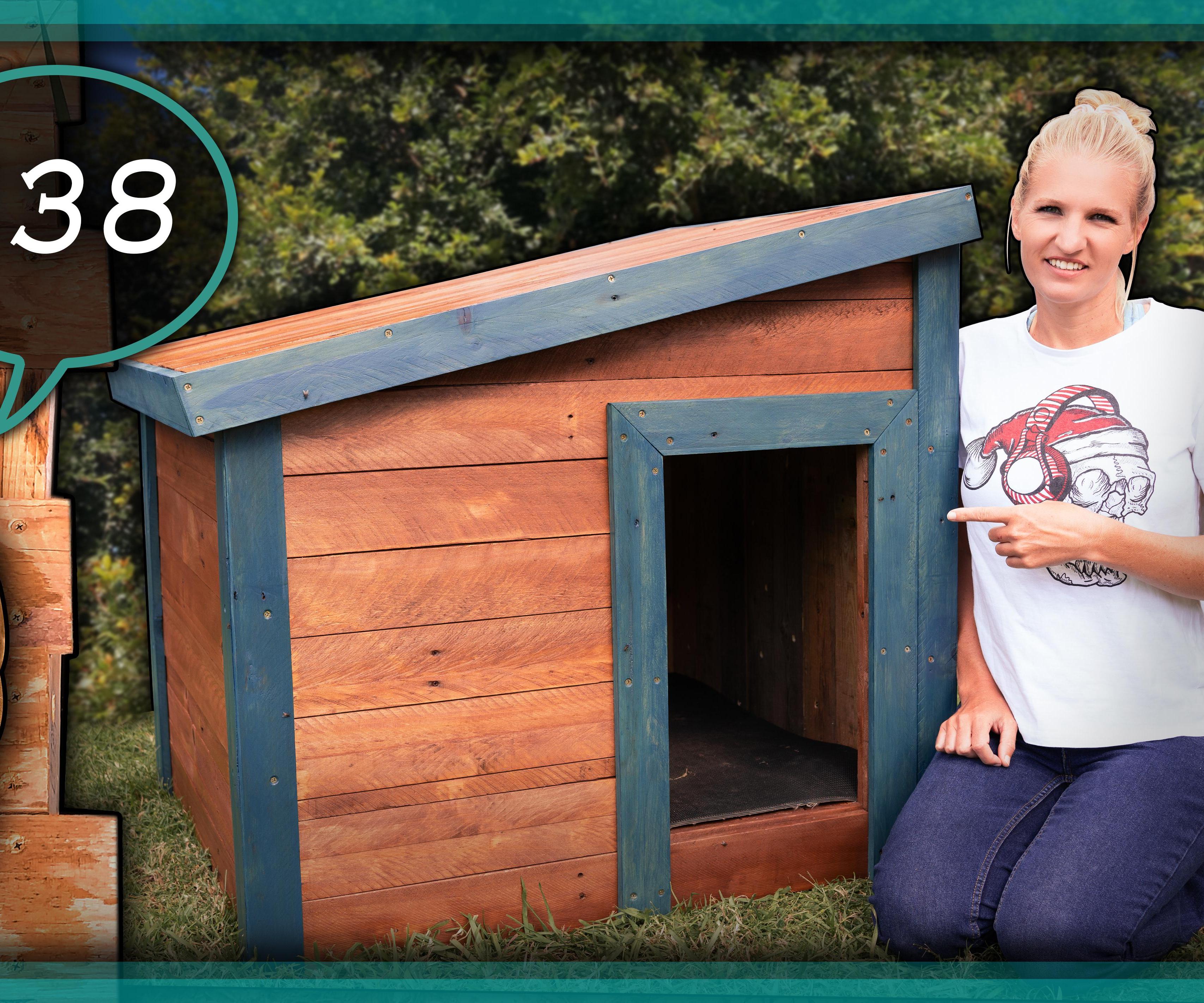 How to Build a Dog Kennel - Cheap and Easy Dog House