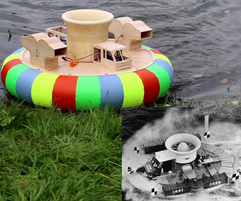 Radio Controlled Hovercraft SRN1