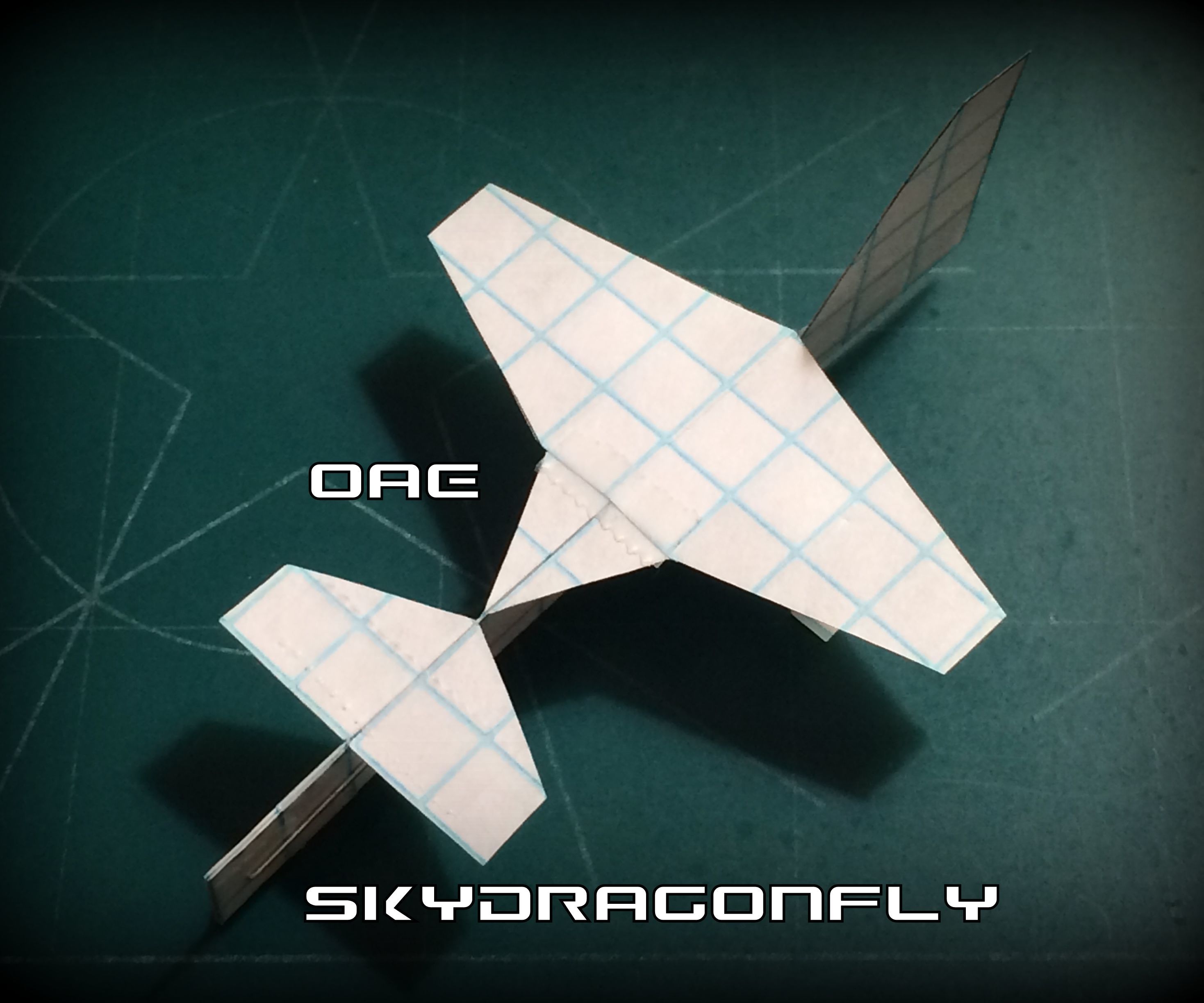 How to Make the SkyDragonfly Paper Airplane