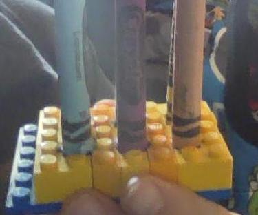 Lego Crayon Holder