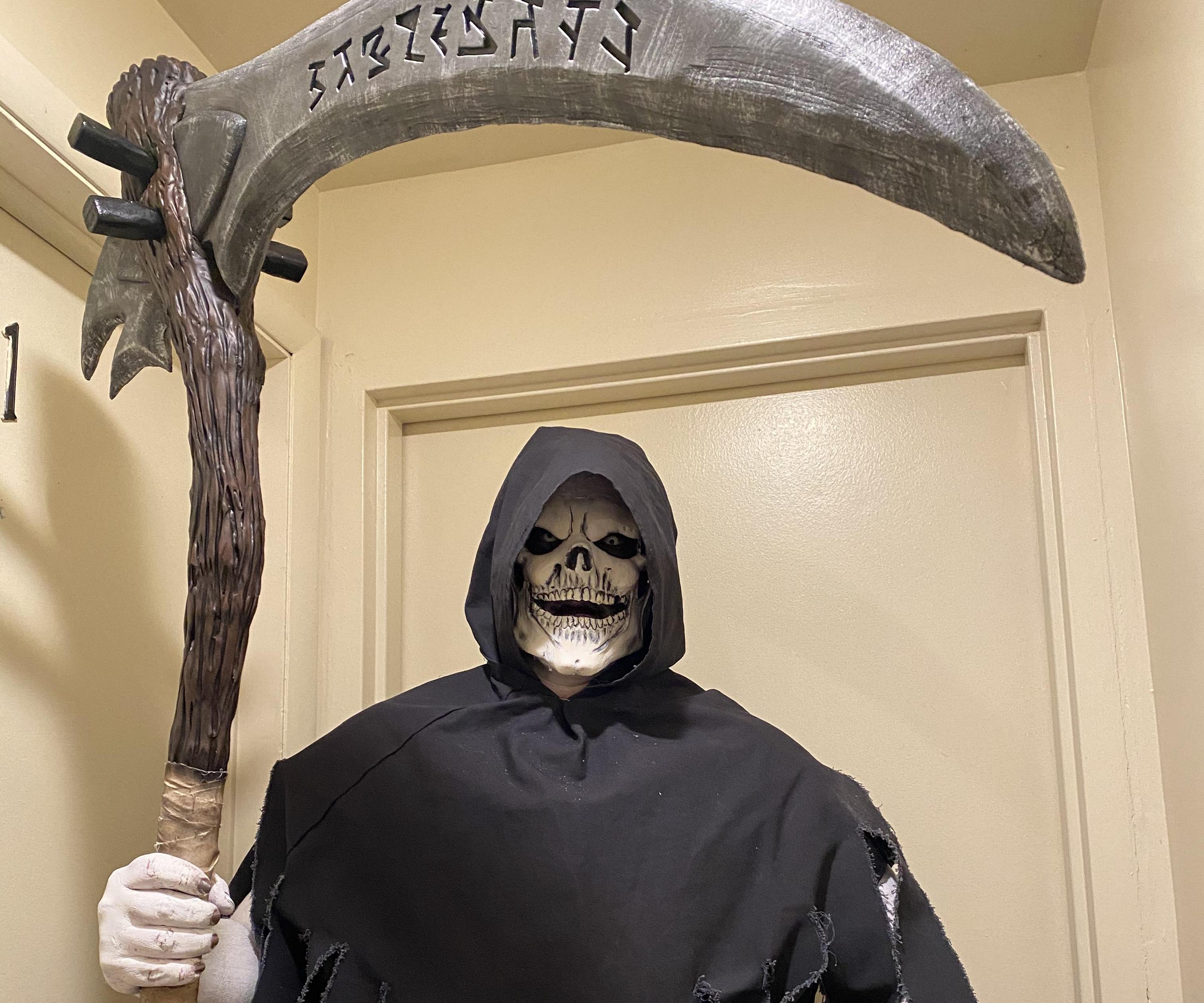 Making a Grim Reaper Costume for Halloween