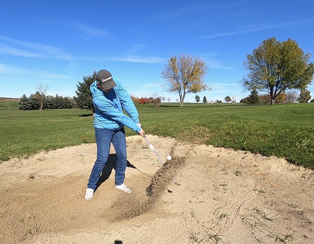 How to Hit Out of a Sand Bunker in Golf.